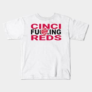 Cincinnati Reds represent Kids T-Shirt